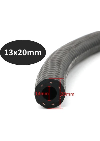 13X20M Tarzı 1m Nbr Benzinli Dizel Yağa Dayanıklı Kauçuk Boru Hortum Çapı Esnek Yüksek Basınçlı Otomobil Borusu (Yurt Dışından)
