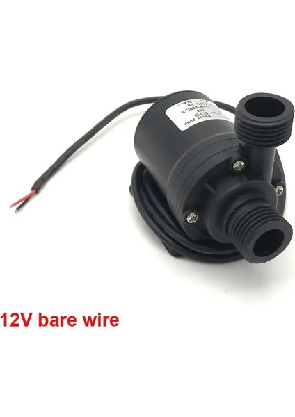 12V Kablolama Ultra Sessiz 800LH 5m Dc 12V 24V Ev Taşınabilir Fırçasız Motor Dalgıç Su Pompası Soğutma Sistemi Çeşmeler Isıtıcı Mini (Yurt Dışından)