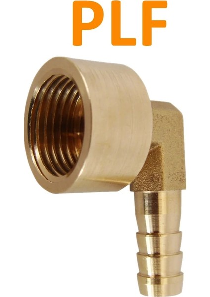 Plf Stili 12 mm Diken Pc Pcf Pl Plf Pagoda Konnektör Hortumu Dikenli Konnektör Hortumu Kuyruk Dişi Bsp Brae Bağlantısı (Yurt Dışından)