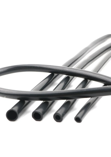 4X6MM Tarzı 1 M Siyah Silikon Tüp 3 ~ 38MM Kauçuk Hortum Akvaryum Hava Pompası Için Esnek Yumuşak Boru (Yurt Dışından)