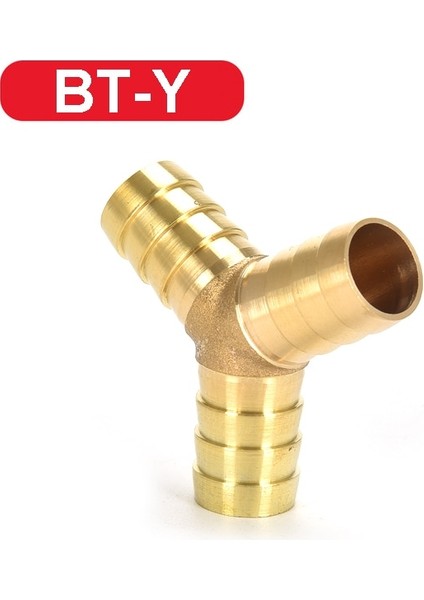 Y-3 Yönlü Stil Dış Çap 14 mm Bağlantı Parçaları Konektörü Bakır Pagoda Hava Yakıt Su Borusu Pirinç Diken Boru Tesisat Dikenli Bağlantı Çoğaltıcı Adaptörü (Yurt Dışından)