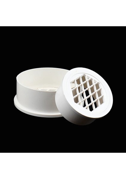 NO.110 Stili Ekleme Tipi Basit Yer Sifonu Pvc Yuvarlak Boru Uç Kapağı Filtre Net Havalandırma Kapağı Bahçe Balkon Çatı Drenaj Parçaları (Yurt Dışından)