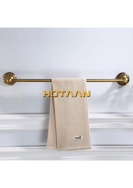 L 30 cm Tarzıdır Antik Pirinç Banyo Havlu Tutucu Tek Havlu Bar Havlu Askısı Katı Alüminyum Havlu Demiri cm Banyo Aksesuarları (Yurt Dışından)