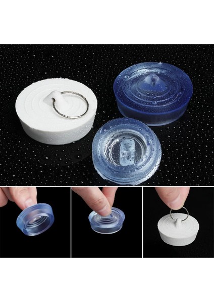Beyaz 36-34MM Tarzı 1 Adet Dayanıklı Kauçuk Tuvalet Mutfak Lavabosu Su Durdurucu Zemin Yuvarlak Tahliye Tapası Lavabo Küvet Drenaj Stoper Sızdırmaz Fiş (Yurt Dışından) fırsatları