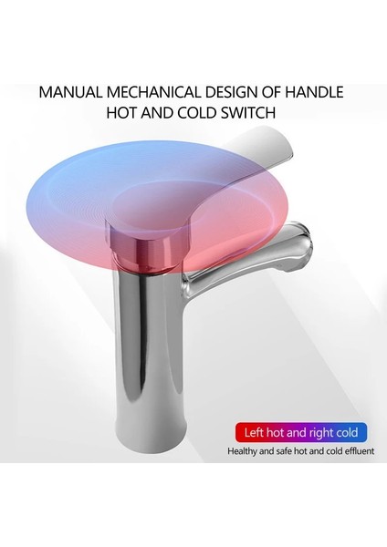 MP23-HORTUM Stili Squareround Krom Banyo Havzası Musluk Krom Tek Kolu Sıcak ve Soğuk Su Hortumu Blacksilver Banyo Muslukları Aksesuarı (Yurt Dışından) fırsatları