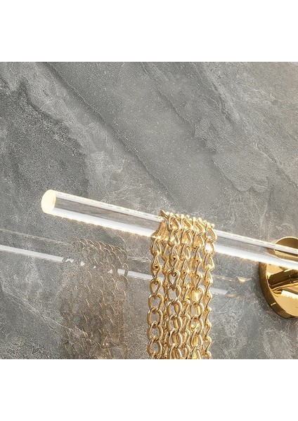 Gümüş 20CM Stili Ycrays Altın Gümüş Banyo Havlusu Bar Rulo Kağıt Mendil Tutucu Raf Banyo Raf Askı Tuvalet Tuvalet Malzemeleri Mutfak Aksesuarları (Yurt Dışından) fırsatları