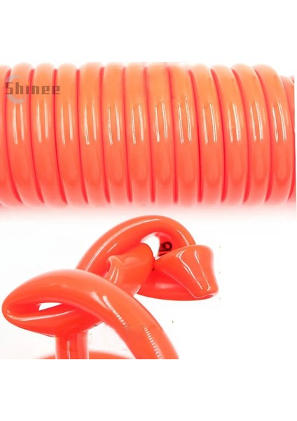 Mavi Stil 12 Metre Pnömatik Poliüretan Pu Hava Kompresörü Hortum Boru 6*4mm 8***8mm Teleskoring Spiral Boru Aracı (Yurt Dışından) fırsatları