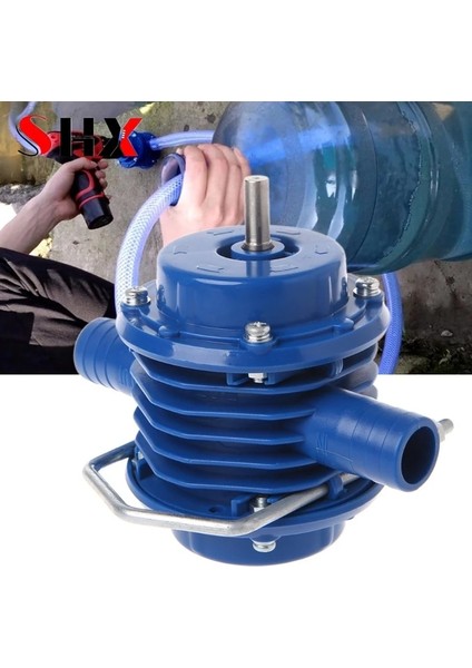 Elektrikli Matkap Pompası Su Pompası Kendinden Emişli El Elektrikli Matkap Ev Bahçe Santrifüj Tekne Pompası Yüksek Basınçlı Su Pompası (Yurt Dışından)