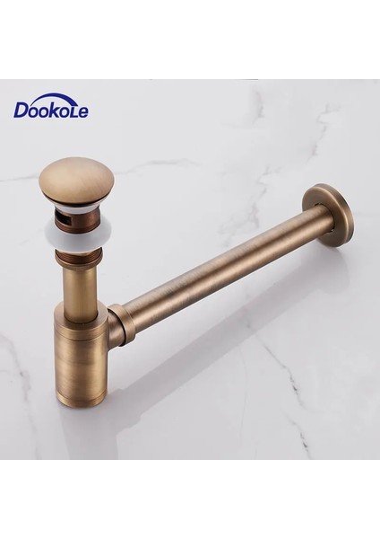 Taşma Stili Olmayan Açılır Pencere Banyo Pirinç Yuvarlak Şişe P Tuzağı, Lavabo Ayarlanabilir Havza Atık Tahliye P-Tuzak Kiti, Açılır Drenajlı (Antika) (Yurt Dışından) indirimleri