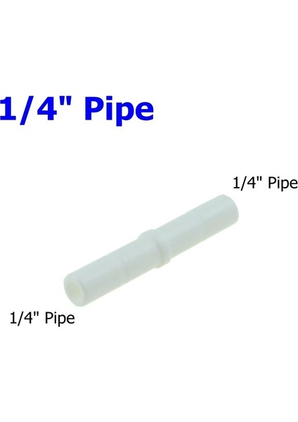 Pu 6.35MM Boru Stili Ters Osmoz Hortum Bağlantısı Hızlı Bağlantı Kök L Düz Tee Ro Su Akvaryumu Plastik Bağlantı Borusu Bağlantı Parçası (Yurt Dışından)