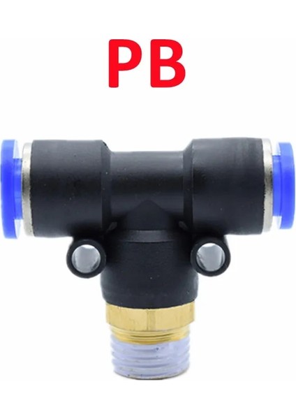 Pb Stili 10 mm Pnömatik Hava Konnektörü Bağlantısı Fslpbpxpl Konu M Yollu Hortum Bağlantı Parçaları Boru Hızlı Konektörler (Yurt Dışından)