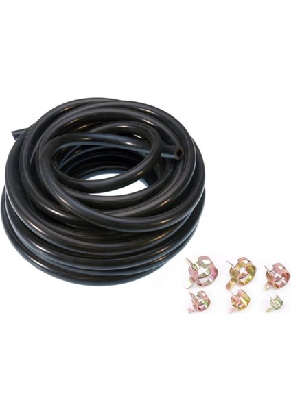 10X15MM 1 Metre Tarzı Siyah Nitril Kauçuk Yakıt Borusu Benzinli Dizel Yağ Hattı Hortum Borusu 3mm ~ 19MMSOFT Boru Yağı Aşınma Asit ve Alkali Dayanıklı (Yurt Dışından)