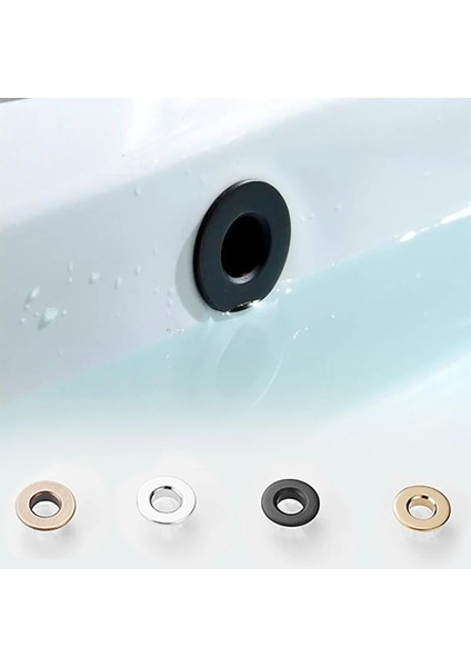 Gümüş Tarzı Banyo Havzası Musluk Lavabo Taşma Kapağı Pirinç Altı Ayak Halka Ekleme Yedek Delik Kapağı Kapağı Krom Trim Banyo Aksesuarları (Yurt Dışından) fiyatları