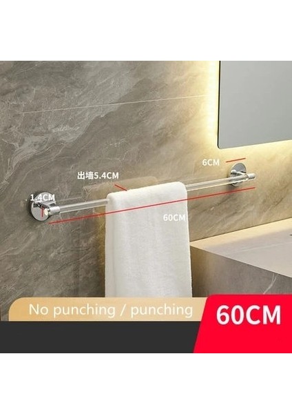 L02 Stili Banyo Donanım Seti Ceviz Akrilik Havlu Çubuğu Krom Havlu Askısı Bornoz Kancaları Tuvalet Kağıdı Tutucu Duvara Monte (Yurt Dışından)
