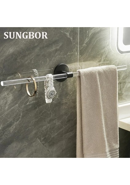 K40CM Tarzı Banyo Donanım Seti Ceviz Akrilik Havlu Çubuğu Krom Havlu Askısı Bornoz Kancaları Tuvalet Kağıdı Tutucu Duvara Monte (Yurt Dışından) modelleri