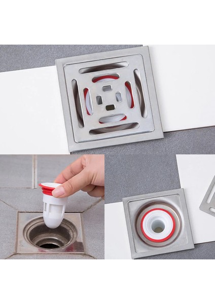Siyah Stil 2 Adet Banyo Tuvalet Su Tahliye Filtresi Mutfak Kanalizasyon Haşere Kontrolü Deodorant Yer Sifonu Çekirdek Fişi Traon Lavabo (Yurt Dışından)