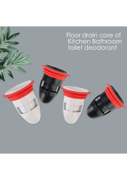Siyah Stil 2 Adet Banyo Tuvalet Su Tahliye Filtresi Mutfak Kanalizasyon Haşere Kontrolü Deodorant Yer Sifonu Çekirdek Fişi Traon Lavabo (Yurt Dışından)