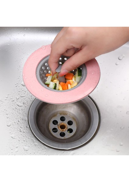 Küvet Tıpası G Tarzı Silikon Banyo Lavabo Drenaj Saç Catcher Stoper Fiş Lavabo Süzgeci Filtre Lavabo Zemin Drak Trim Mutfak Aksesuarları (Yurt Dışından)