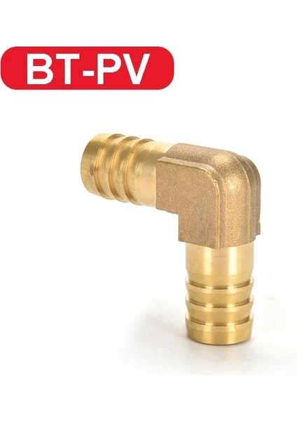 Dirsek Stili Dış Çap 10 mm Bağlantı Parçaları Konektörü Bakır Pagoda Hava Yakıt Su Borusu Pirinç Diken Boru Tesisat Dikenli Bağlantı Çoğaltıcı Adaptörü (Yurt Dışından)