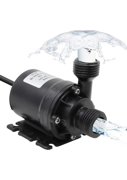 Siyah Soğutma Sistemi Için Çeşmeler Isıtıcı Dc 12 V Fırçasız Motor Dalgıç Su Pompası 5 M Mini Taşınabilir Bahçe 800LH Ultra Sessiz (Yurt Dışından)