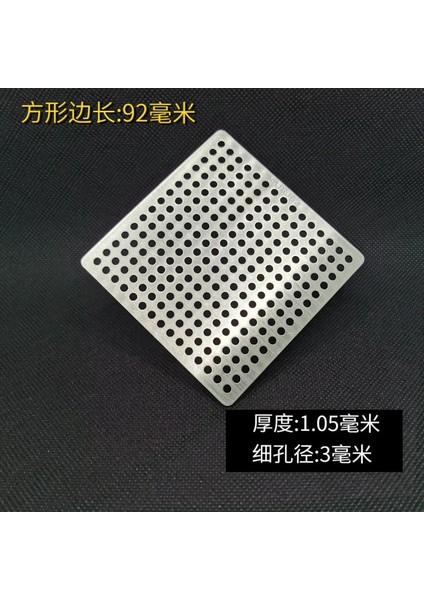 9,2x9,2 cm Tarzı Paslanmaz Çelik Yer Sifonları Net Kapak Kare Duş Drenaj Deliği Filtre Saç Catcher Stoper Mutfak Banyo Donanım Parçaları (Yurt Dışından)