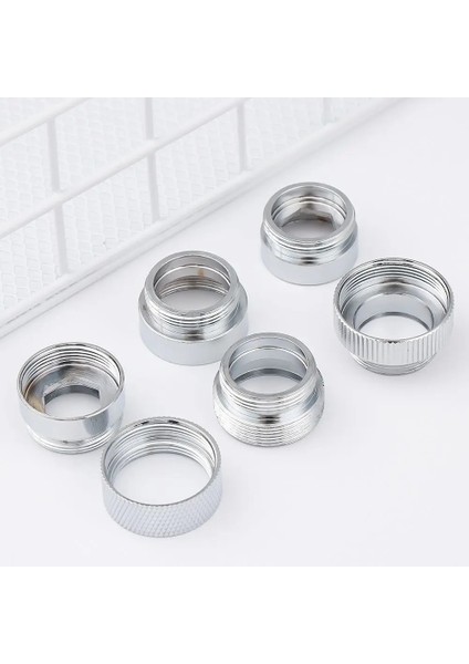 Dişi 22MMX24MM-1 Tarzı Musluk Havalandırıcı Konektörü Metal Dış Iç Dişli Su Tasarrufu Adaptörü Mutfak Bataryası mm - Contalı (Yurt Dışından) indirimleri