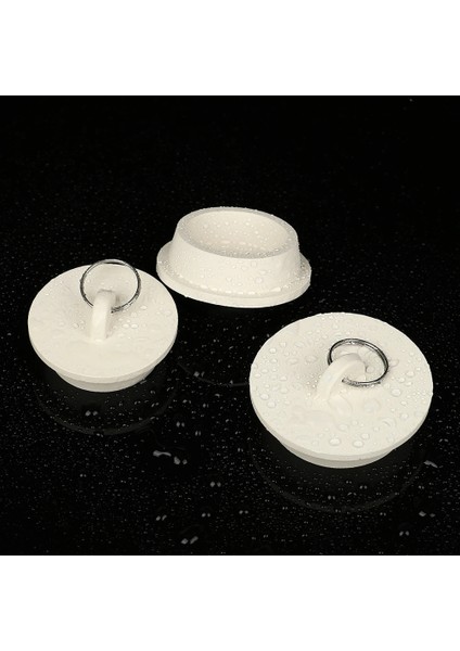 Beyaz 39,5-41,5 mm Stili Yuvarlak Küvet Drenaj Stoper Silikon Zemin Tahliye Tapası Kauçuk Mutfak Küvet Kanalizasyon Tahliye Kapağı Lavabo Fişi Banyo Malzemeleri (Yurt Dışından) fırsatları