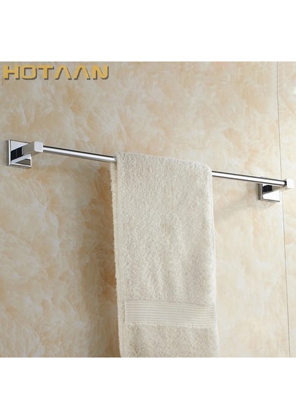 L 45 cm Tarzıdır Tek Havlu Barhavluluk,masif Pirinç Yapımı,krom Kaplama, Banyo Donanımı,banyo Aksesuarları (Yurt Dışından)