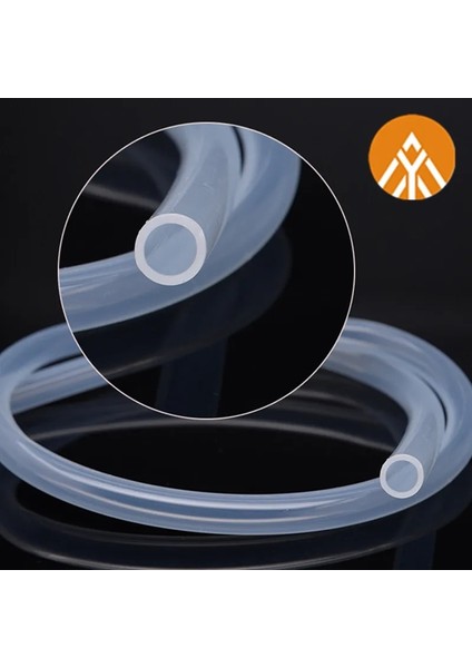 3X4MM Tarzı 5 Milyon Yüksek Li 1 mm Gıda Sınıfı Şeffaf Saydam Silikon Tüp Bira Borusu Süt Hortumu Boru Yumuşak Güvenli Kauçuk Esnek Tüp Yaratıcı (Yurt Dışından)