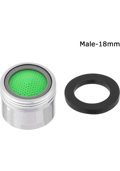 ERKEK-18MM Tarzı mm Musluk Memesi Filtresi Su Tasarrufu Musluk Havalandırıcı Musluk Erkek Dişi Meme Borulu Uç Difüzör Filtresi (Yurt Dışından)