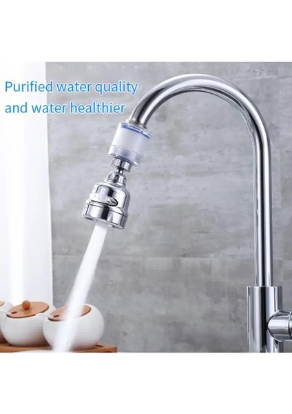 Gümüş Fıskiye Tarzı 3 Mod Mutfak Banyo Musluklar Su Musluk Memesi Mutfak Musluk Havalandırıcı Su Püskürtücü Mikser Havalandırıcı Dokunun Genişletici Filtreler ile (Yurt Dışından) modelleri
