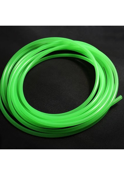 Parlak Yeşil Tarzı Kimlik 5mm Dış Çap 8mm 1 Metre Id Silikon Tüp Esnek Kauçuk Hortum Gıda Sınıfı Meşrubat Borusu Su Konektörü (Yurt Dışından)