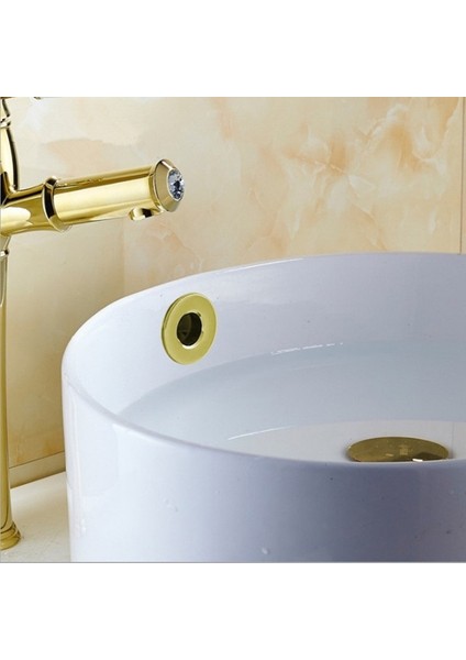 B Tarzı Olid Fren Taşma Kapağı Yuvarlak Delik Kapağı Banyo Havzası Musluk Lavabo Deliği Yuvarlak Taşma Kapağı Ekleme Değiştirme (Yurt Dışından) fırsatları