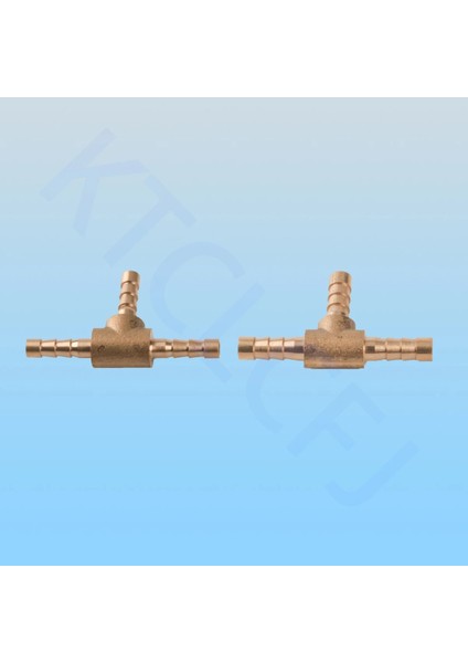 T 3 Yollu Stil 12 mm Pirinç Diken Boru Montaj Yolu Konektörü Hortum Bakır Pagoda Su Borusu Bağlantı Parçaları Için (Yurt Dışından)