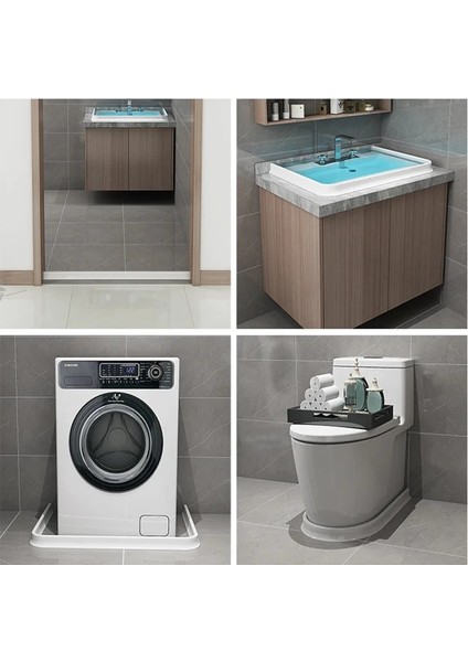Gri Tarzı 50CM Duş Su Bariyeri Silikon Bükülebilir Su Tutucu Şerit Banyo Kapısı Eşik Çamaşır Makinesi Duş Barajı Bariyeri (Yurt Dışından) fiyatları