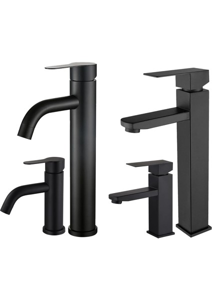 MP23-HORTUM Stili Banyo Musluk Lavabo Sıcak Soğuk Su Musluk Bataryası Banyo Aksesuarları Tek Delik Banyo Havzası Paslanmaz Çelik Musluk (Yurt Dışından) fiyatları