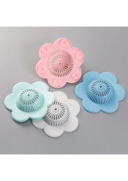 Pembe Tarzı 3 Parça 1-Saç Filtresi Lavabo Pedi Mutfak Silikon Lavabo Toplamak Banyo Durdurucu Zemin Fişi Süzgeç Drenaj Kanalizasyon Saç Filtresi (Yurt Dışından) modelleri