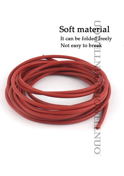 6X10MM Tarzı 1 Milyon I.d2 ~ 16MM Pas Kırmızı Silikon Boru Isıya Dayanıklı Otomobil Petrol Borusu Vakum Soğutma Borusu Hava Pompası Yumuşak Kauçuk Hortum (Yurt Dışından)
