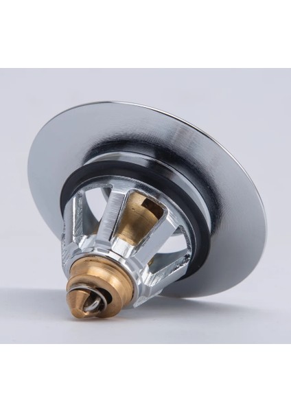 26MM-48MM Tarzı Zezzo Sıçrama Çekirdek Pop-Up Drenaj Filtresi Banyo Paslanmaz Çelik Sıçrama Çekirdek Itme Tipi Saç Durdurucu Havzası Pop-Up Drenaj Filtresi (Yurt Dışından) indirimleri