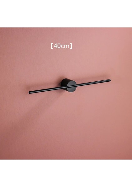Metal E 40CM Tarzı Ycrays Fırçalanmış Altın Ahşap Havlu Askısı Banyo Siyah Duvara Monte Hareketli Banyo Bar Askısı Tuvalet Kağıdı Ayakkabı Tutucu Aksesuarları (Yurt Dışından)