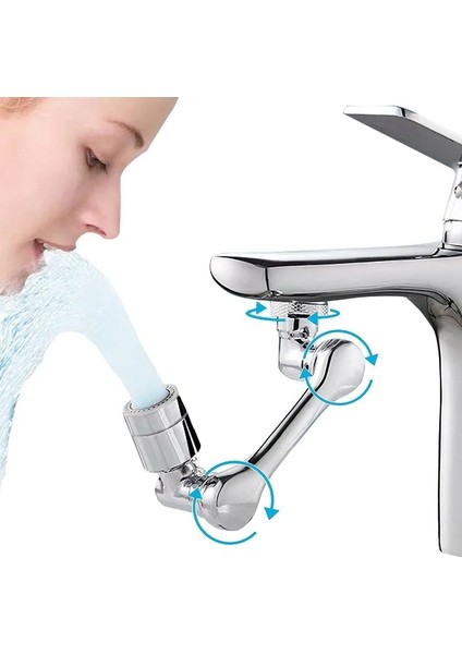 Abs Tek Modlu Stil Yeni Evrensel 1080 Rotasyon Genişletici Musluk Püskürtme Kafası Mutfak Banyo Musluk Uzatma Adaptörü Havalandırıcı 2 Mod Musluk Genişletici (Yurt Dışından) fiyatları