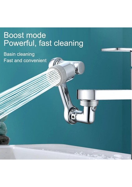 Abs Tek Modlu Stil Yeni Evrensel 1080 Rotasyon Genişletici Musluk Püskürtme Kafası Mutfak Banyo Musluk Uzatma Adaptörü Havalandırıcı 2 Mod Musluk Genişletici (Yurt Dışından) fırsatları