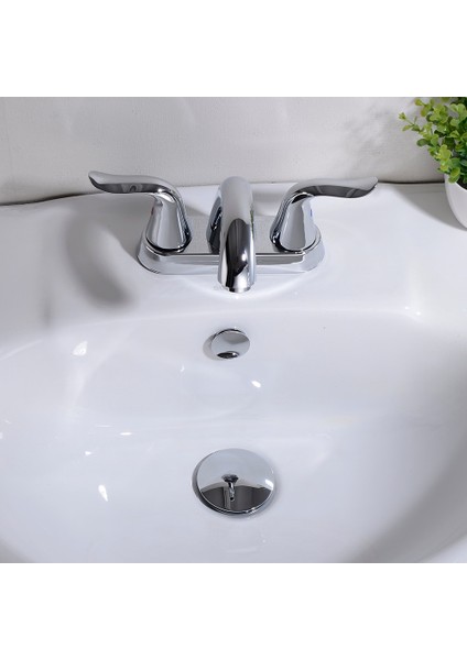 Krom Stili Katı Fren Taşma Kapağı Banyo Için Yuvarlak Delik Kapağı Baromefırçalanmış Nikelorbbırçalanmış Goldmat Siyah Bitmiş (Yurt Dışından)