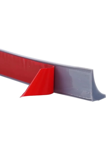 Siyah 2 Tarzı 30CM Silikon Banyo Su Durdurucu Şerit Duş Barajı Bükülebilir Mutfak Tezgahı Tutma Bariyeri Kuru Islak Ayırma Sızdırmazlık Şeridi (Yurt Dışından)