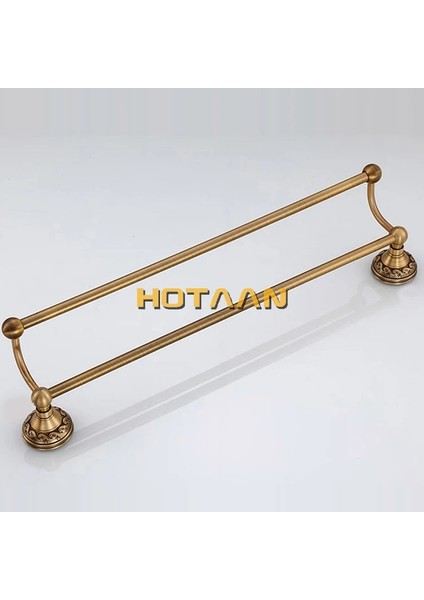 L 55 cm Tarzıdır Antik Pirinç Banyo Havlu Tutucu Tek Havlu Bar Havlu Askısı Katı Alüminyum Havlu Demiri cm Banyo Aksesuarları (Yurt Dışından)