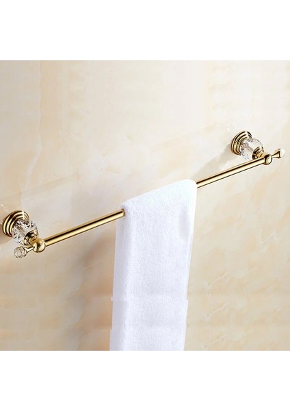 Mingjin Shop2 Krom 40 cm Stili Paslanmaz Çelik Banyo Tek Havlu Raf Raf Tutucu Banyo Havlu Askısı Bar Kare Designtowel Ray Banyo Aksesuarları (Yurt Dışından)