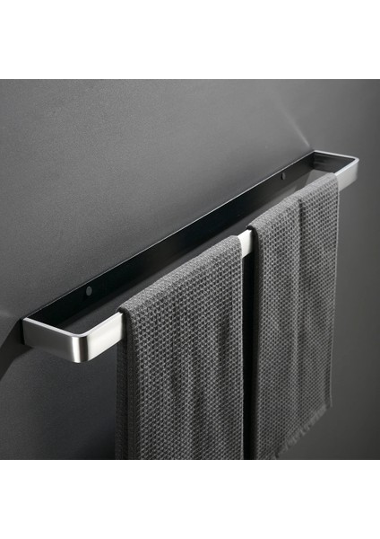 Beyaz Stil Diğer Bojia Alüminyum Havlu Tutucu Banyo Havlu Çubuğu Duvara Monte Havlu Askısı Mutfak Donanım Için Iki Renk Kumaş Askı (Yurt Dışından) modelleri
