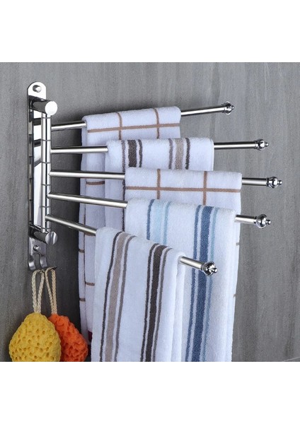 2 Kutuplu Havlu Askısı Tarzı Dönen Paslanmaz Çelik Banyo Döner Havlu Çubuğu Salıncak Askı Havlu Askısı Kanca ile Yerden Tasarruf Sağlayan Duvara Monte Havlu Demiri (Yurt Dışından) fiyatları