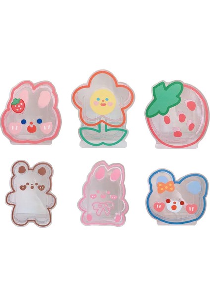 Bir Stil Ayı Sevimli Ayı Akrilik Kalemlik Masa Için Standı Sevimli Masa Çocuklar Için Kalem Fincan Pot Masaüstü Organizatör Kozmetik Saklama Kutusu Tutucu (Yurt Dışından) fiyatları