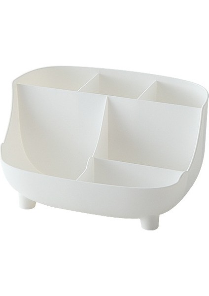 B Tarzı Yaratıcı 6 Gird Masaüstü Organizatör Kalemlik Çok Fonksiyonlu Masa Makyaj Kalem Depolama Standı Kutusu Okul Ofis Kırtasiye (Yurt Dışından)